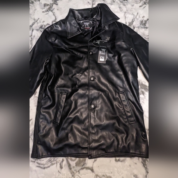 Emporio & Co Leather Jacket - Picture 9 of 11